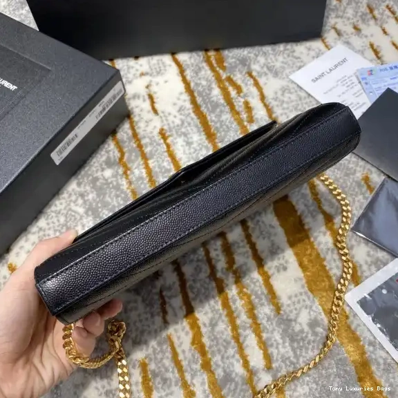 Tony Luxuries WALLET MATELASSÉ YSL CHAIN CASSANDRE 0512